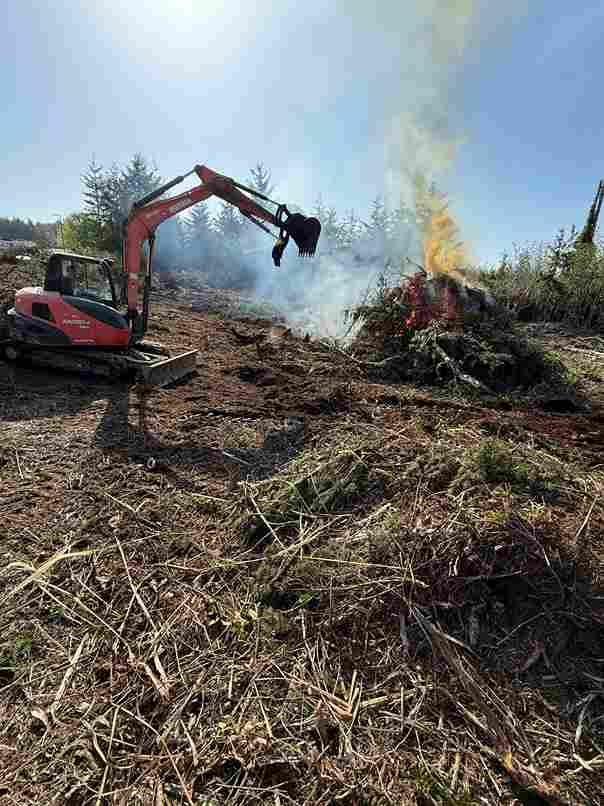 Coos Bay Home Build Pad & Site Prep - Building Pads & Site Prep project in Coos Bay, Oregon (photo 1)