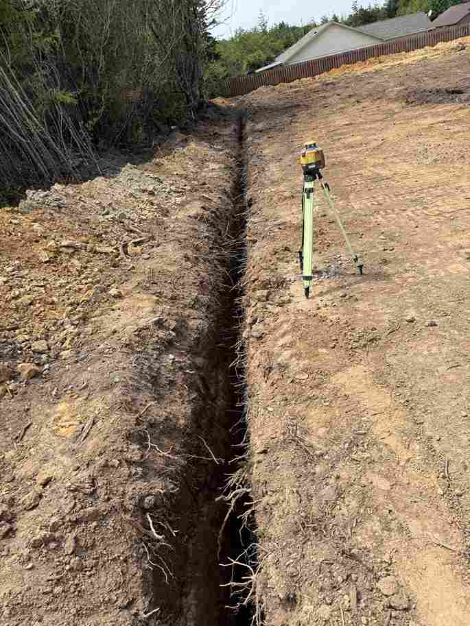 Coos Bay French Drain Install - Utility Installation project in Coos Bay, Oregon (photo 2)