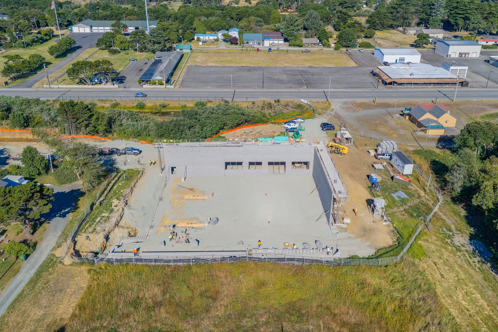 Bandon Grocery Outlet Site Development - Commercial Site Development project in Bandon, Oregon (photo 1)