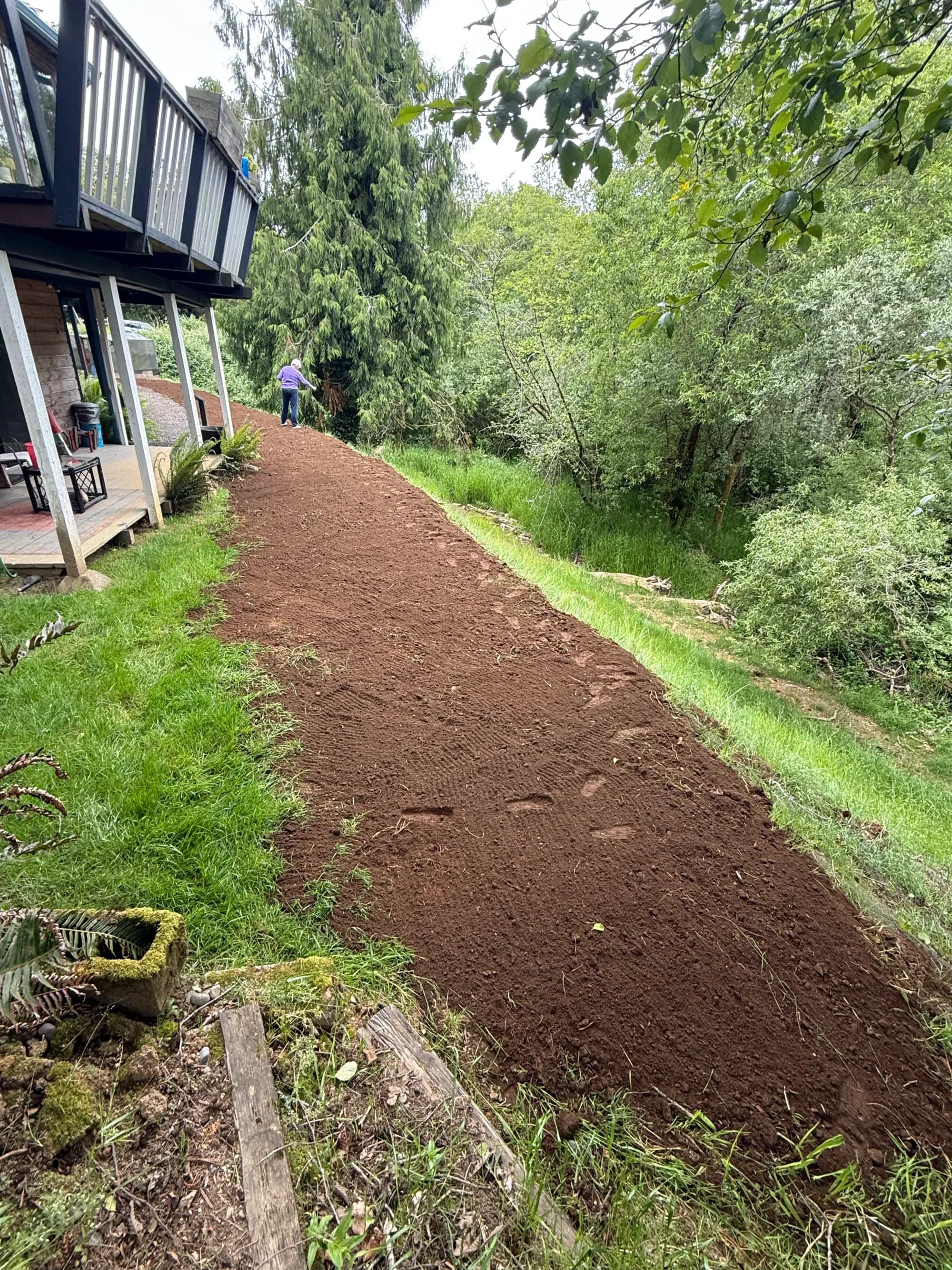 Coos Bay Hillside Repair - Retaining Walls project in Coos Bay, Oregon (photo 11)