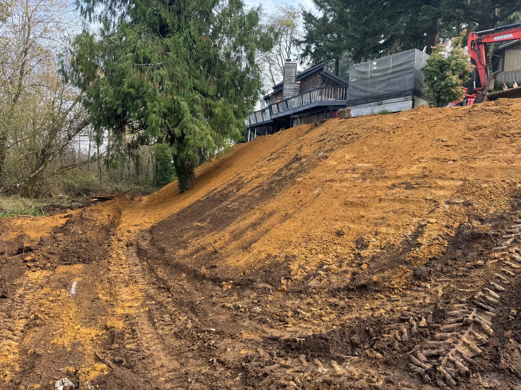 Coos Bay Hillside Repair - Retaining Walls project in Coos Bay, Oregon (photo 6)