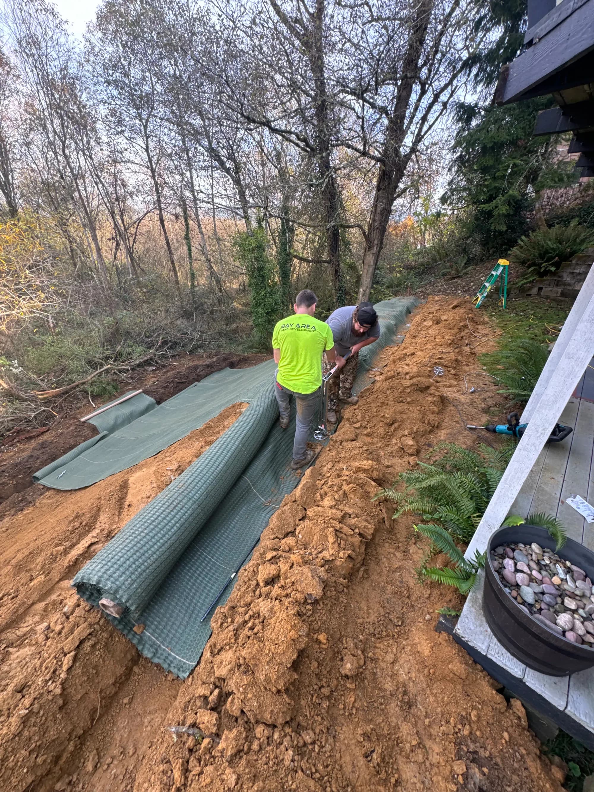 Coos Bay Hillside Repair - Retaining Walls project in Coos Bay, Oregon (photo 7)